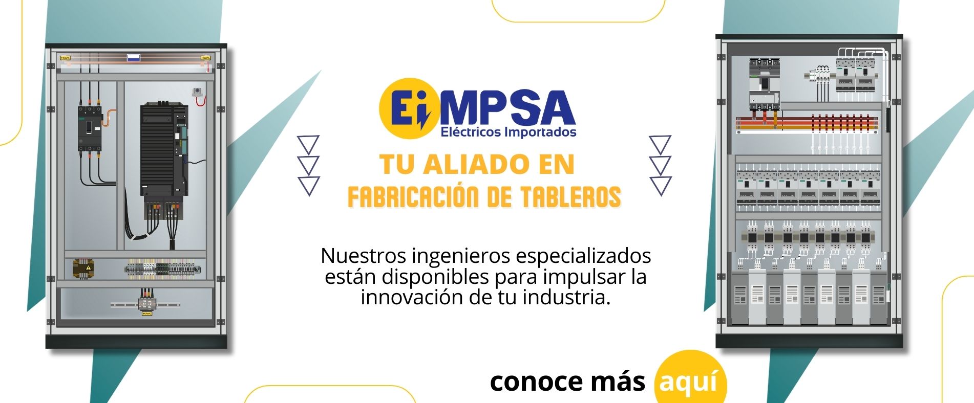 EIMPSA fabricante de tableros eléctricos - web