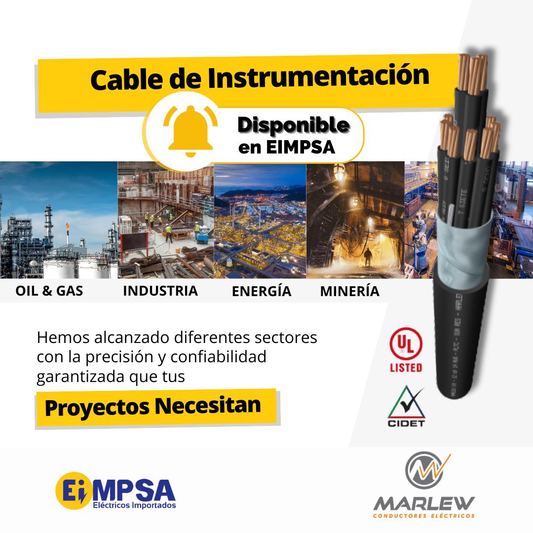 Cables De Instrumentación Para La Industria - Electricos Importados